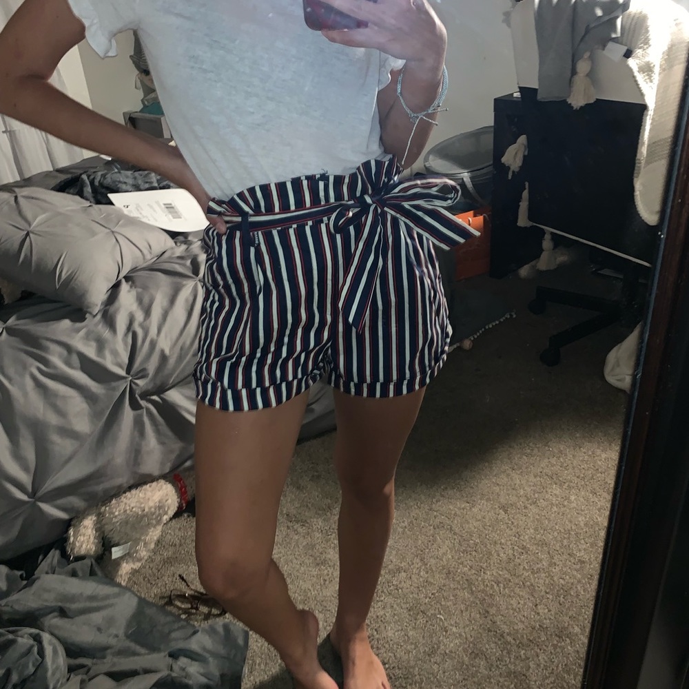 High waisted shorts
